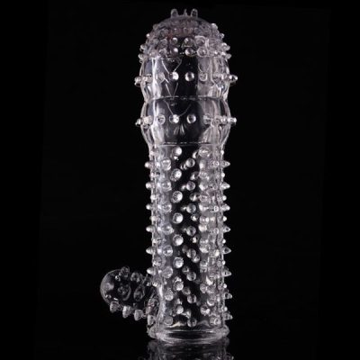 Đôn Dên Tăng Kích Thước Crystal Condom Gai Mềm