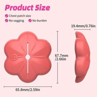Kẹp Vú Kích Thích Đầu Ti Breast Clamp 10 Chế Độ Rung