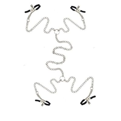 Kẹp Vú Kích Thích Đầu Ti 2in1