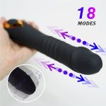 Dương Vật Giả Telescopic 18 Chế Độ Rung Thụt Ngoáy