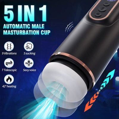 Âm Đạo Giả Doris Tỏa Nhiệt 9 Chế Độ Rung Bú Sục