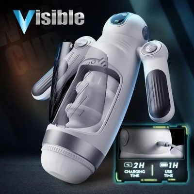 Âm Đạo Giả Bella Bot 12 Chế Độ Rung Sục