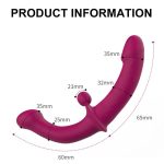 Dương Vật Giả Yunman Dragon 2 Đầu 10 Chế Độ Rung