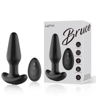 Phích Cắm Hậu Môn Winyi Bruce 10 Chế Độ Rung
