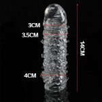 Đôn Dên Tăng Kích Thước Trong Suốt Kiểu Vảy Cá