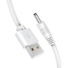 Dây Cáp Sạc Máy Rung USB DC Lỗ Tròn