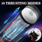 Âm Đạo Giả Deep Throat Rung Bú Sục 10 Chế Độ Có Tiếng Rên
