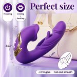 Dương Vật Giả Body Safe 7 Chế Độ Rung Bú