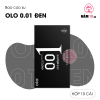 Bao Cao Su OLO Đen Siêu Mỏng, Hương Vani - Hộp 10 Cái
