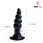 Phích Cắm Kích Thích Hậu Môn Silicone Dính Tường