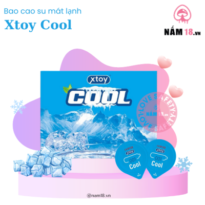 Bao Cao Su Gân Gai Hương Việt Quất Mát Lạnh Xtoy Cool - Hộp 10 Cái