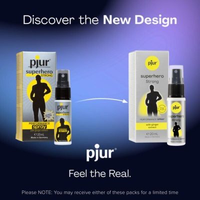 Chai Xịt Kéo Dài Thời Gian Pjur Superhero Strong
