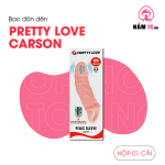 Đôn Dên Tăng Kích Thước Pretty Love Carson 6.9" Rung Đầu, Chống Tuột