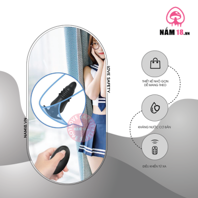 Máy Rung Hậu Môn Prostate Massager 12 Chế Độ Rung
