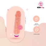 Dương Vật Giả Realistic Penis Đa Tần Số Rung