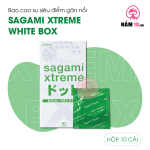 Bao Cao Su Sagami Xtreme White Box Siêu Điểm Gân Nổi