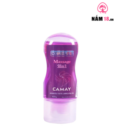 Gel Bôi Trơn Massage Cokelife Rose Flavor Hương Camay