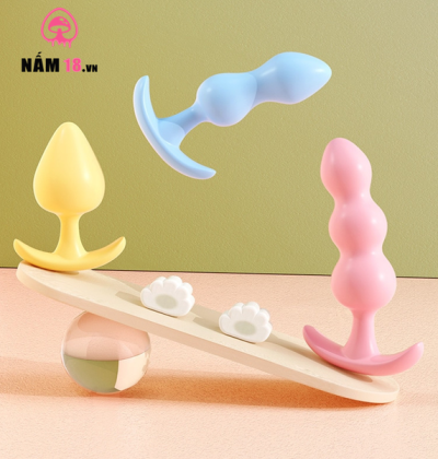 Phích Cắm Hậu Môn Silicone MizzZee
