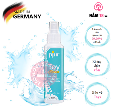 Dung Dịch Vệ Sinh Đồ Chơi Pjur Toy Clean