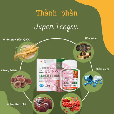Viên Uống Cương Dương, Tăng Cường Sinh Lý Japan Tengsu