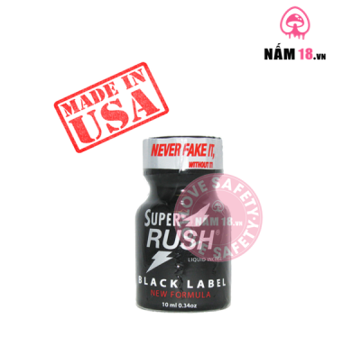 Popper Super Rush Black