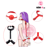 Set Khóa Miệng Trói Tay BDSM