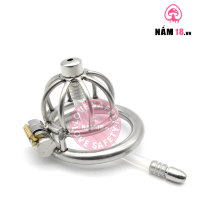 Khóa Dương Vật Inox Kèm Sounding K3