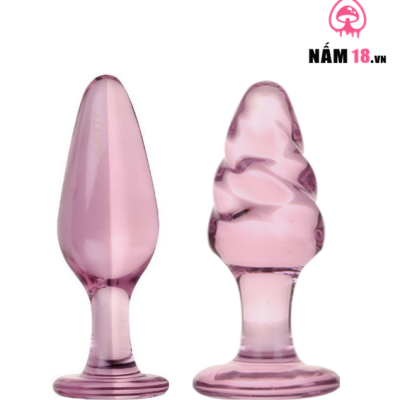 Phích Cắm Hậu Môn Thủy Tinh Size XS