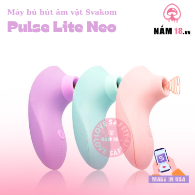 Máy Bú Hút Âm Vật Svakom Pulse Lite Neo