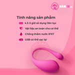 Trứng Rung Lovense Lush 3 Điều Khiển App