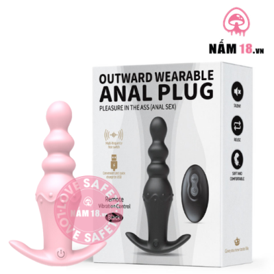 Máy Rung Hậu Môn Anal Plug 6 Chế Độ Rung