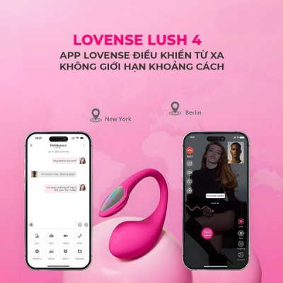 Trứng Rung Lovense Lush 4 Điều Khiển App