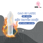 Bao Cao Su Maxxmen 5in1 Siêu Mỏng 0.03mm