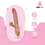 Dương Vật Evo Mars Rung Thụt Đa Chế Độ Kết Hợp Lưỡi Liếm