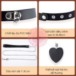 Vòng Cổ Da Heart