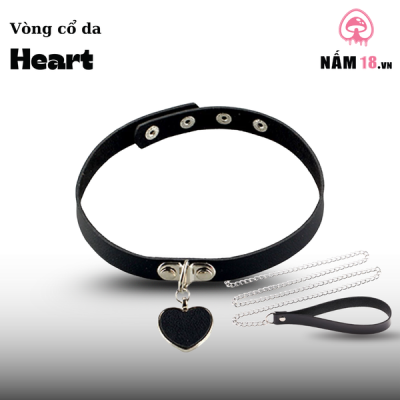 Vòng Cổ Da Heart
