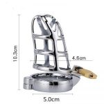 Khóa Dương Vật Inox Có Ổ Khóa Rời K1