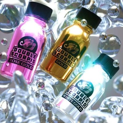 Popper Double Scorpio White Gold